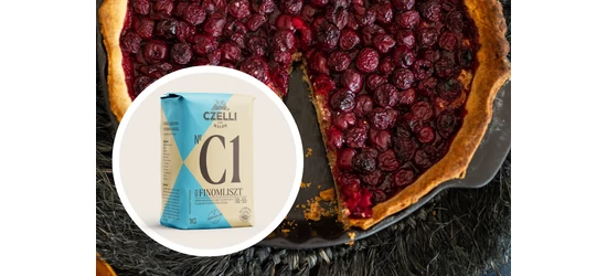 Dóra Havas's Sour Cherry & Almond Pie