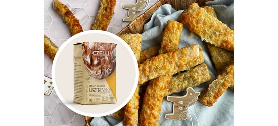 Seeded Cheese Breadsticks
