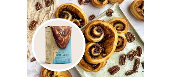 Chocolate-Pecan Double Swirls